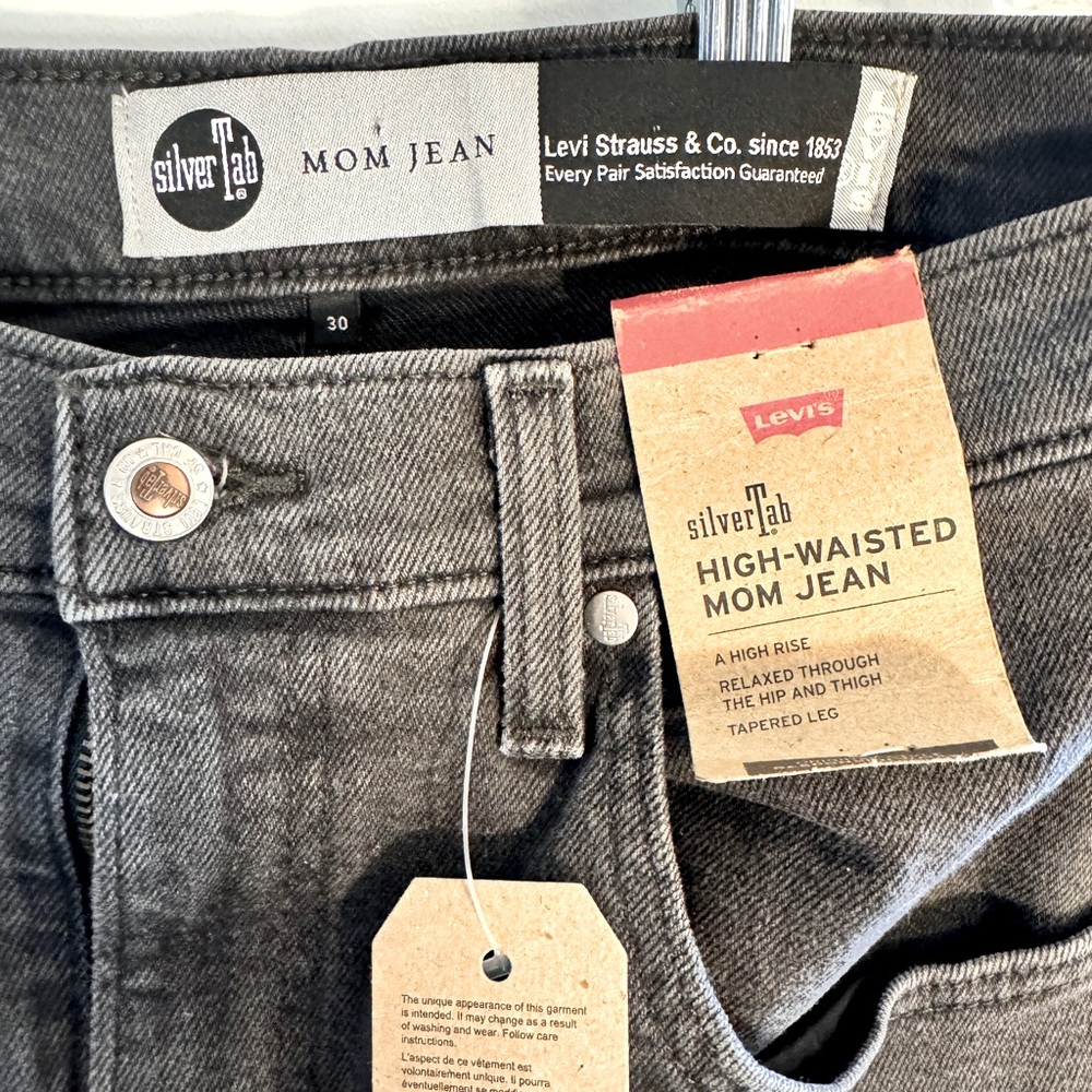 Levi’s Silver Tab “Mom” Jeans